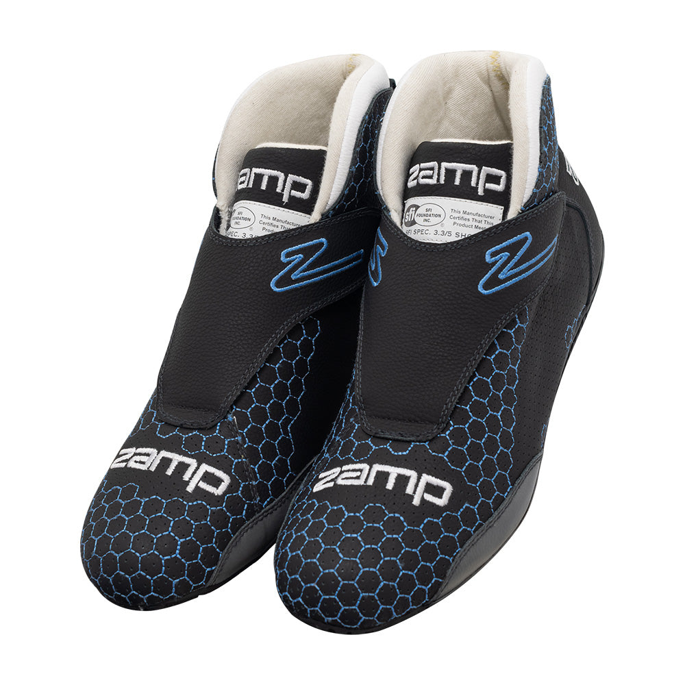 Zamp ZR-60 SFI 3.3/5 Race Shoe HC Blue Size 9