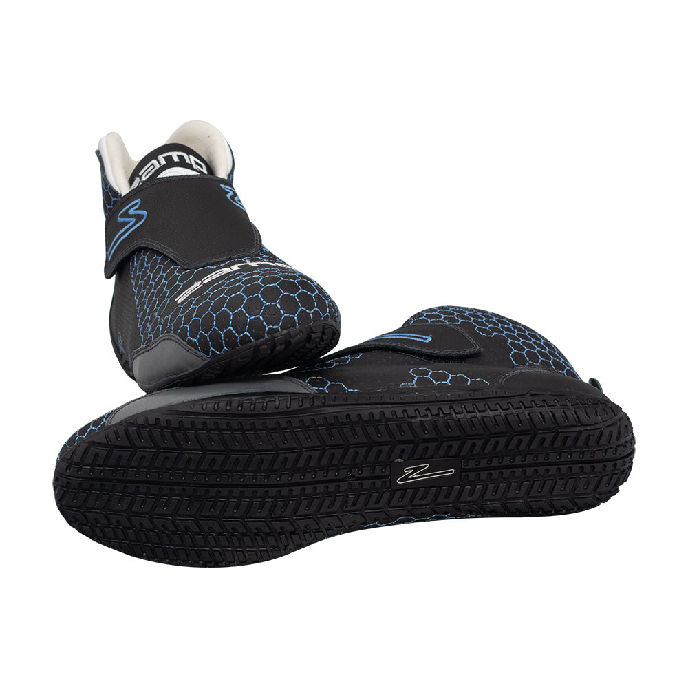 Zamp ZR-60 SFI 3.3/5 Race Shoe HC Blue Size 9