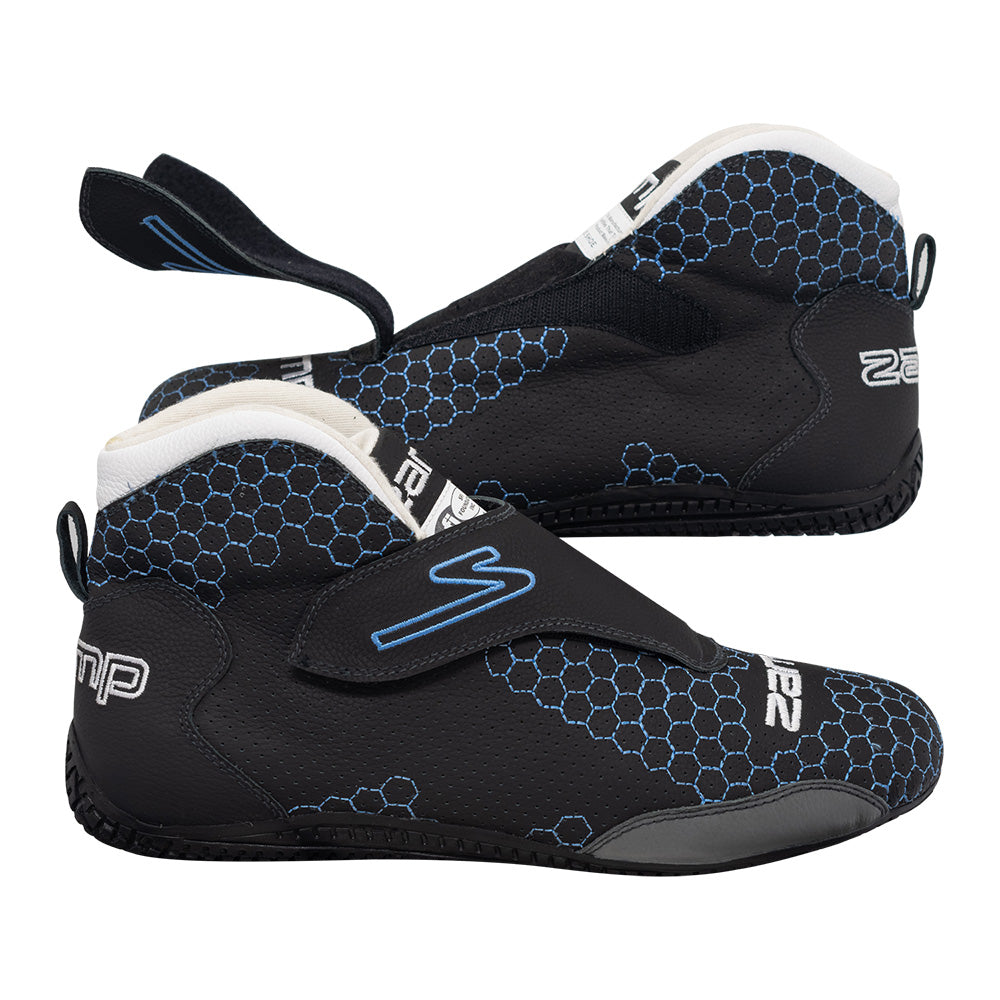 Zamp ZR-60 SFI 3.3/5 Race Shoe HC Blue Size 8
