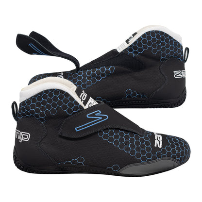 Zamp ZR-60 SFI 3.3/5 Race Shoe HC Blue Size 13