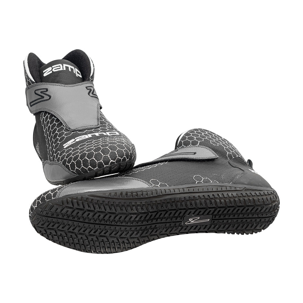 Zamp ZR-60 SFI 3.3/5 Race Shoe HC Gray Size 6