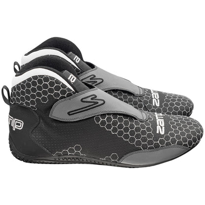 Zamp ZR-60 SFI 3.3/5 Race Shoe HC Gray Size 6
