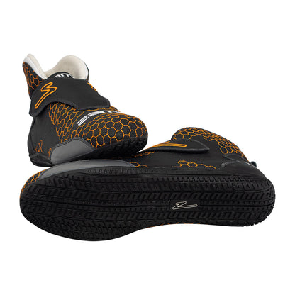 Zamp ZR-60 SFI 3.3/5 Race Shoe HC Orange Size 11