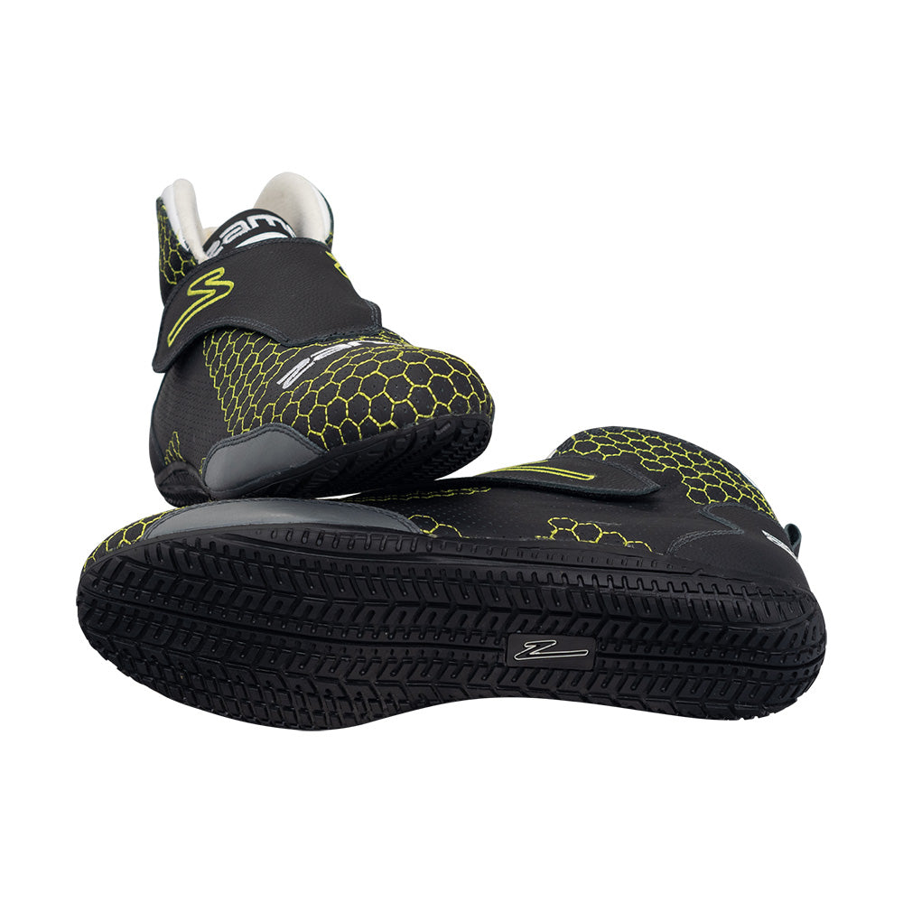 Zamp ZR-60 SFI 3.3/5 Race Shoe HC Green Size 12