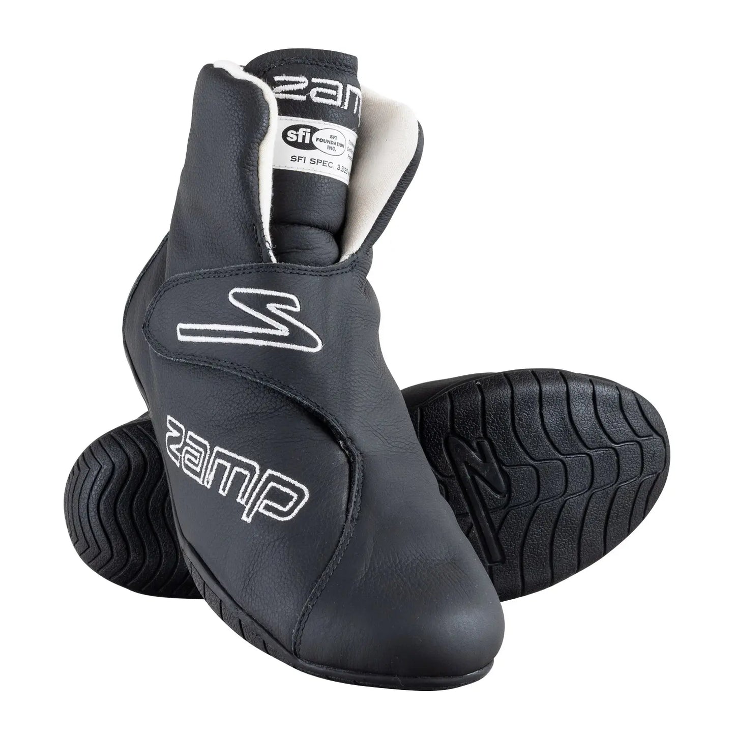 Zamp ZR-Drag SFI 3.3/20 Race Shoe Black Size 16 WIDE