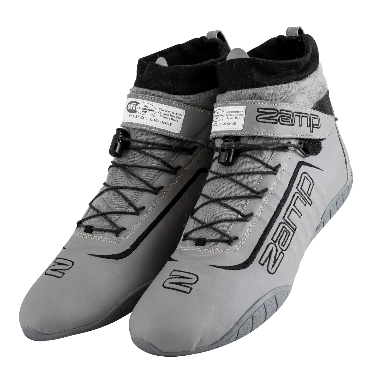 Zamp ZR-70 SFI 3.3/5 Race Shoe Grey Size 10