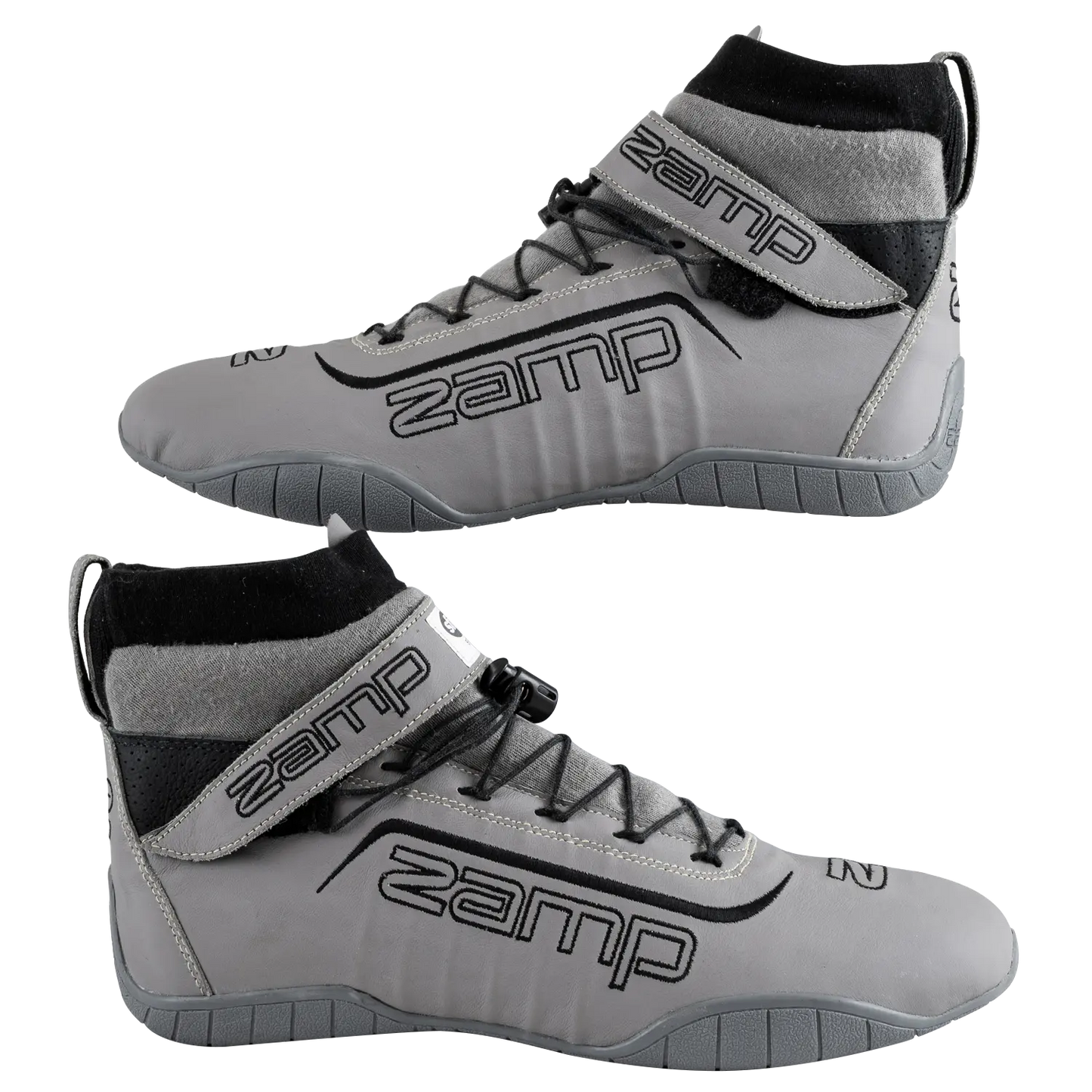 Zamp ZR-70 SFI 3.3/5 Race Shoe Grey Size 10