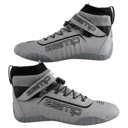 Zamp ZR-70 SFI 3.3/5 Race Shoe Grey Size 10