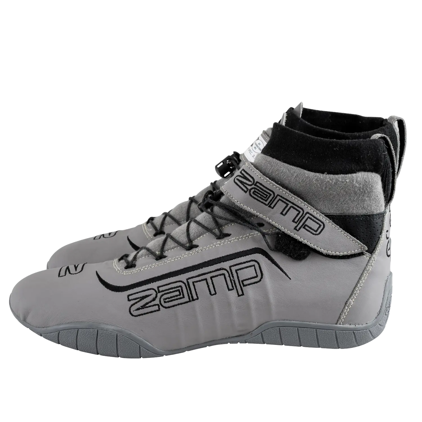 Zamp ZR-70 SFI 3.3/5 Race Shoe Grey Size 10