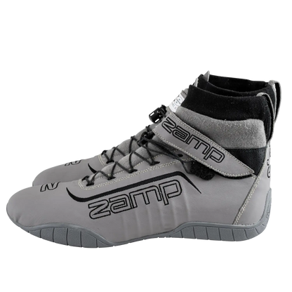 Zamp ZR-70 SFI 3.3/5 Race Shoe Grey Size 10