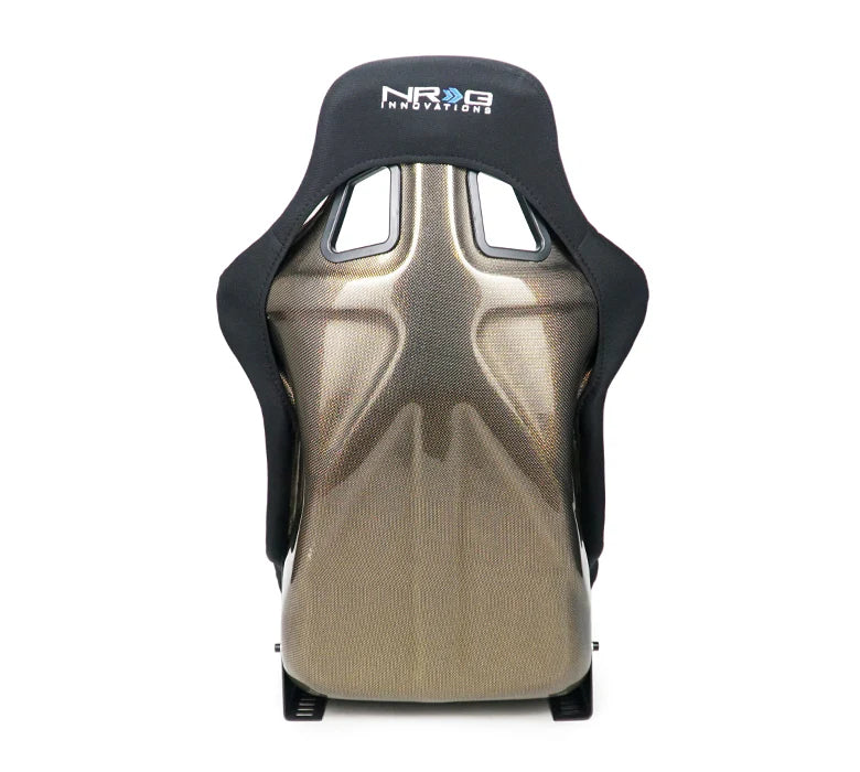 NRG Carbon Fiber Bucket Seat - Large-GOLD