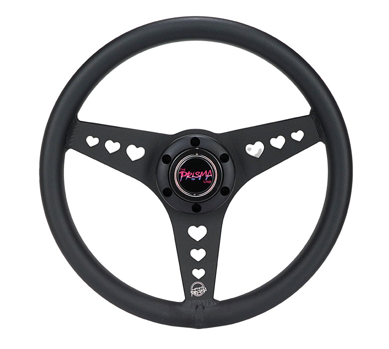 NRG - HEART CUTOUT ALUMINUM STEERING WHEEL