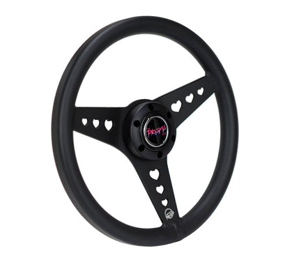 NRG - HEART CUTOUT ALUMINUM STEERING WHEEL