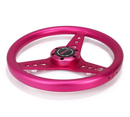 NRG - HEART CUTOUT ALUMINUM STEERING WHEEL