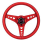 NRG - HEART CUTOUT ALUMINUM STEERING WHEEL