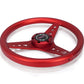 NRG - HEART CUTOUT ALUMINUM STEERING WHEEL