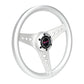NRG - HEART CUTOUT ALUMINUM STEERING WHEEL