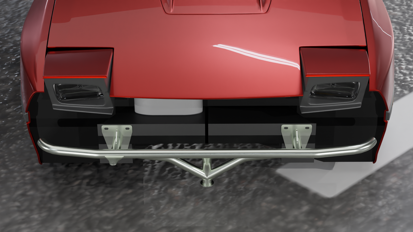 True Focus Fabrication - Mazda RX-7 FC - Front Standard Bash Bar