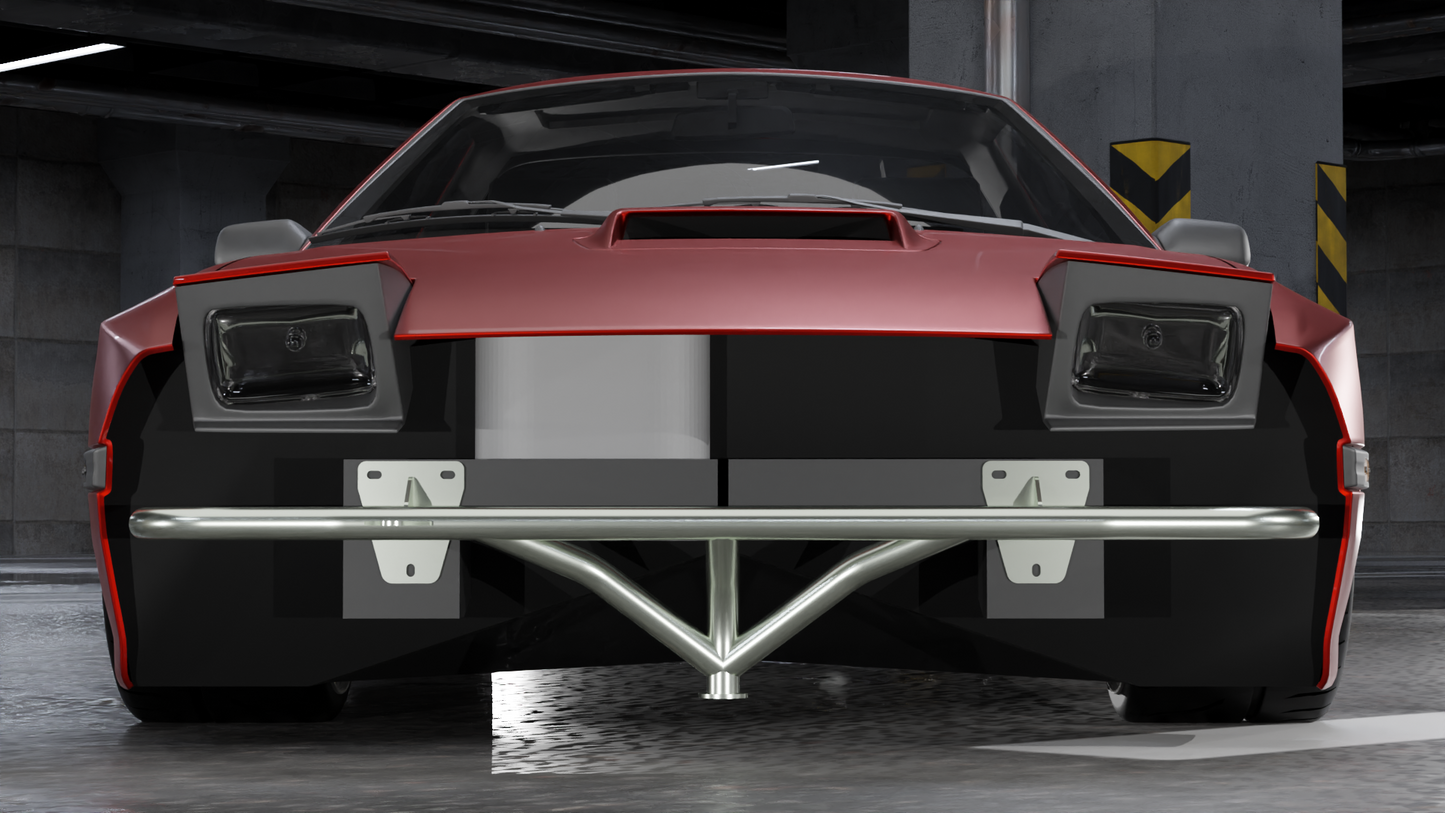 True Focus Fabrication - Mazda RX-7 FC - Front Standard Bash Bar
