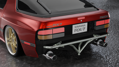 True Focus Fabrication - Mazda RX-7 FC - Rear Standard Bash Bar