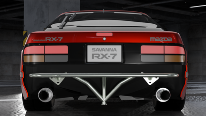 True Focus Fabrication - Mazda RX-7 FC - Rear Standard Bash Bar