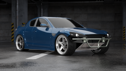 True Focus Fabrication - Mazda RX-8 - Track Spec Front Bash Bar