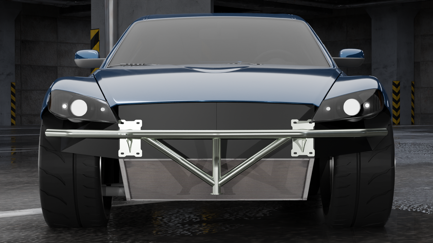 True Focus Fabrication - Mazda RX-8 - Standard Front Bash Bar