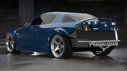 True Focus Fabrication - Mazda RX-8 - Street Shark Rear