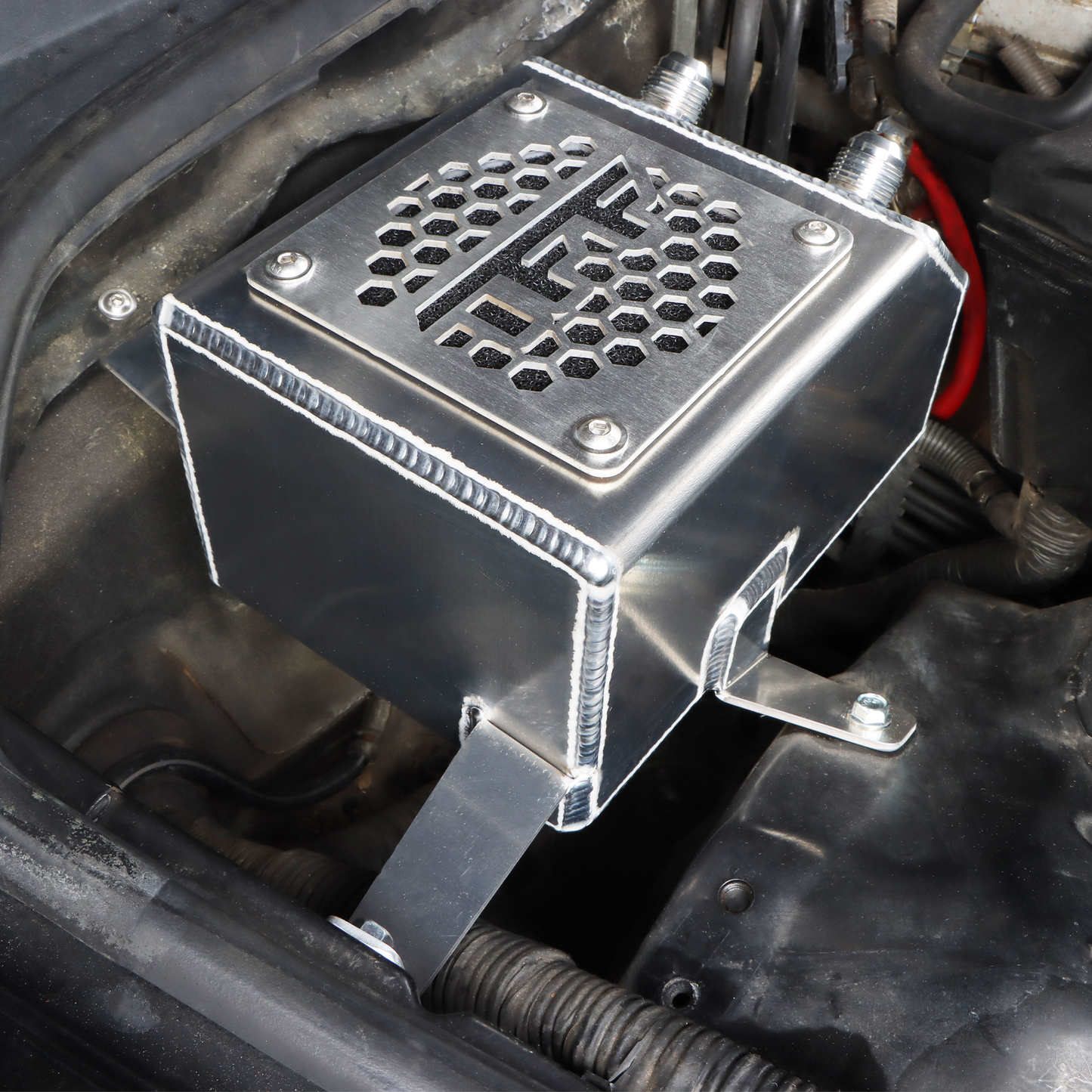 True Focus Fabrication - Lexus IS300 - Tucked Oil Catch Can