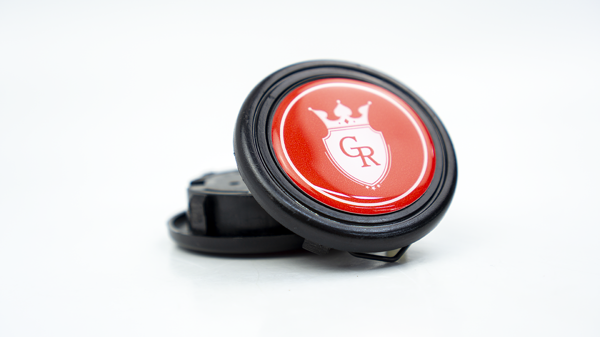 Horn Button | Crest Logo
