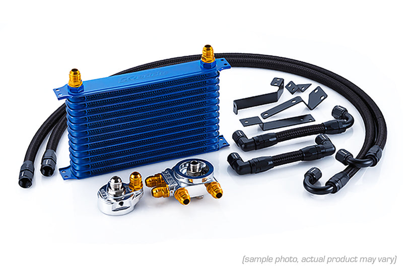 GReddy OIL COOLER KIT W/ FILTER RELOC 13-ROW BNR34