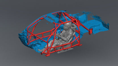 CAGEKITS - Nissan S13 FD Spec Roll Cage Kit