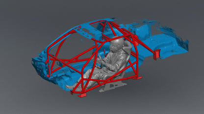 CAGEKITS - Nissan S13 FD Spec Roll Cage Kit