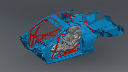 CAGEKITS - Nissan S13 FD Spec Roll Cage Kit