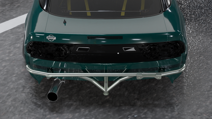 True Focus Fabrication - Nissan 240SX S13 Hatchback - Rear Standard Bash Bar