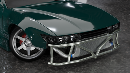 True Focus Fabrication - Nissan Silvia S13 - Front Dual Row Bash Bar