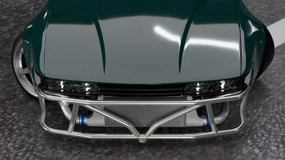 True Focus Fabrication - Nissan Silvia S13 - Front Dual Row Bash Bar
