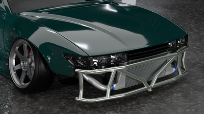 True Focus Fabrication - Nissan S13/S14/S15/R32 - Front Dual Row Bash Bar - Type 1