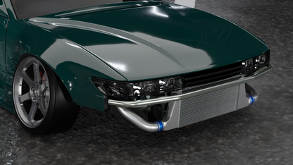 True Focus Fabrication - Nissan Silvia S13  - Front Standard Bash Bar