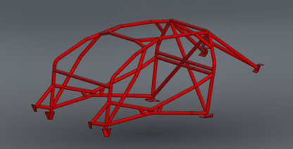CAGEKITS - NISSAN SILVIA S14 FD Spec – Non-gutted X Door Bar Roll Cage