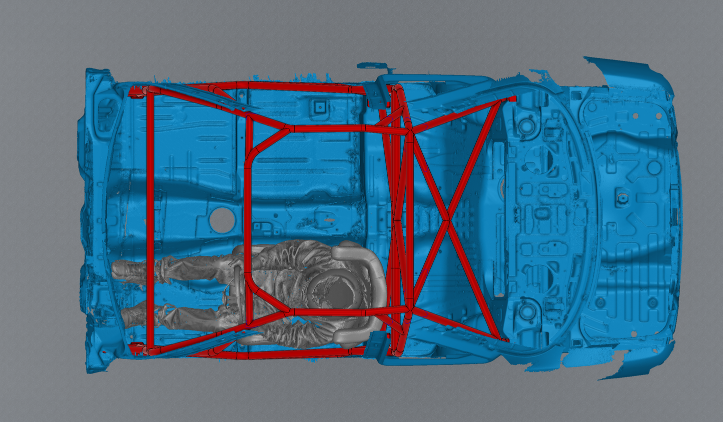 CAGEKITS - NISSAN SILVIA S14 FD Spec – Non-gutted X Door Bar Roll Cage