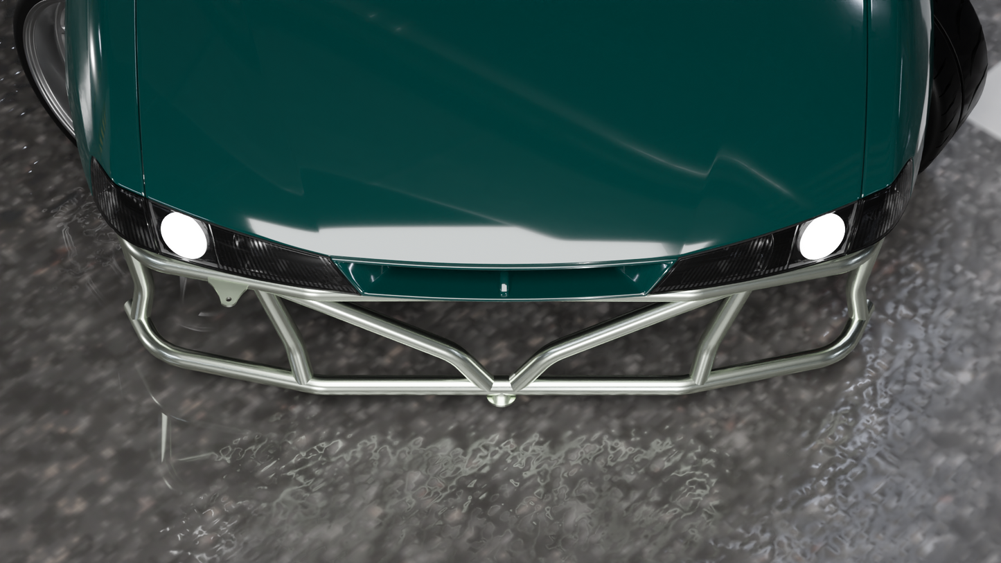 True Focus Fabrication - Nissan 240SX S14 - Front Dual Row Bash Bar