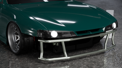 True Focus Fabrication - Nissan S13/S14/S15/R32 - Front Dual Row Bash Bar - Type 2