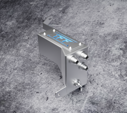 True Focus Fabrication - Nissan 240SX S14 LHD - Tucked Oil Catch Can