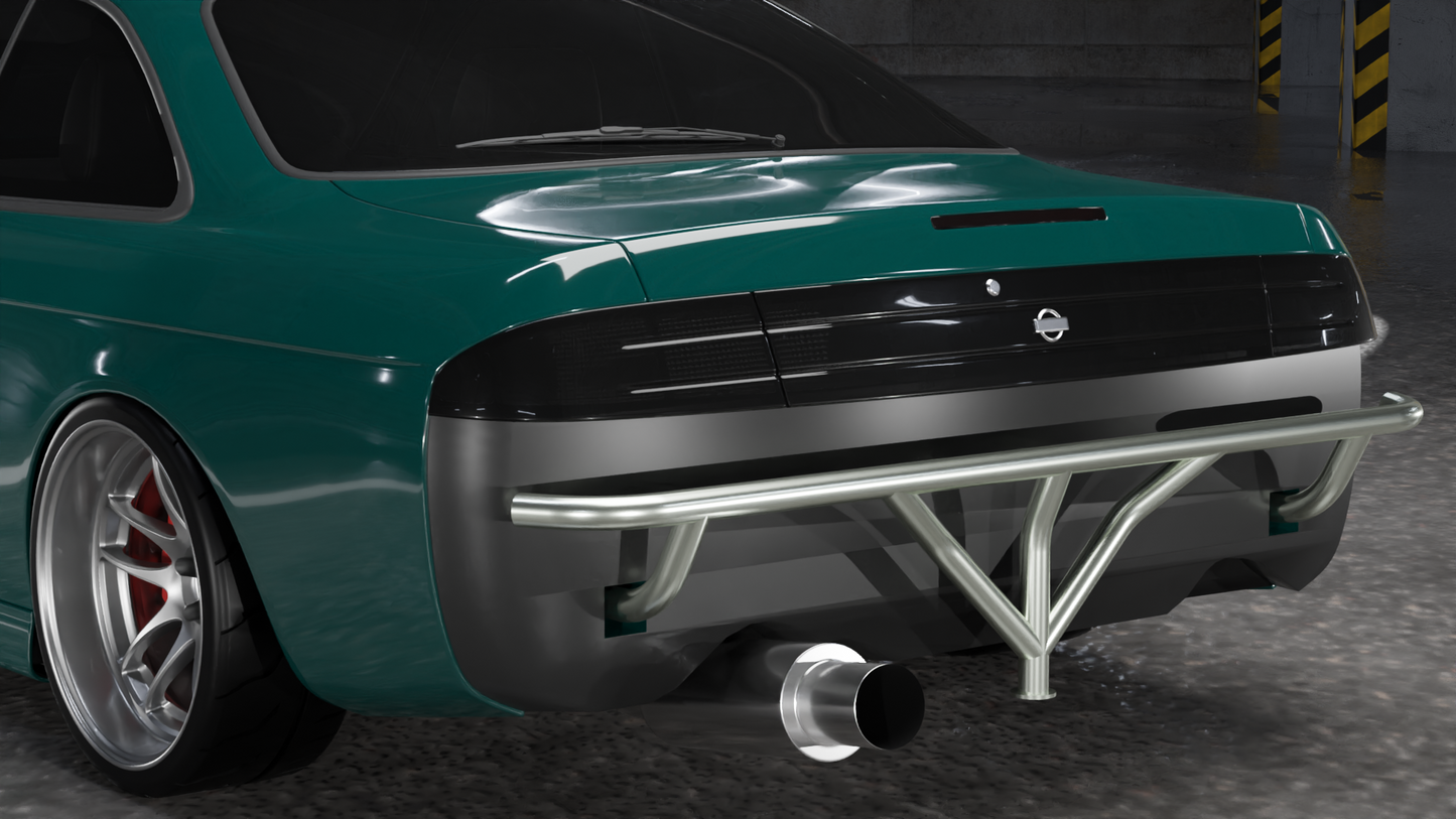 True Focus Fabrication - Nissan 240SX S14 - Rear Standard Bash Bar