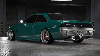 True Focus Fabrication - Nissan 240SX S14 - Rear Standard Bash Bar