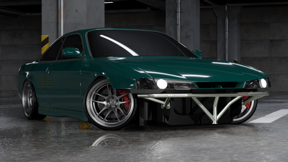 True Focus Fabrication - Nissan S14 - Front Standard Bash Bar