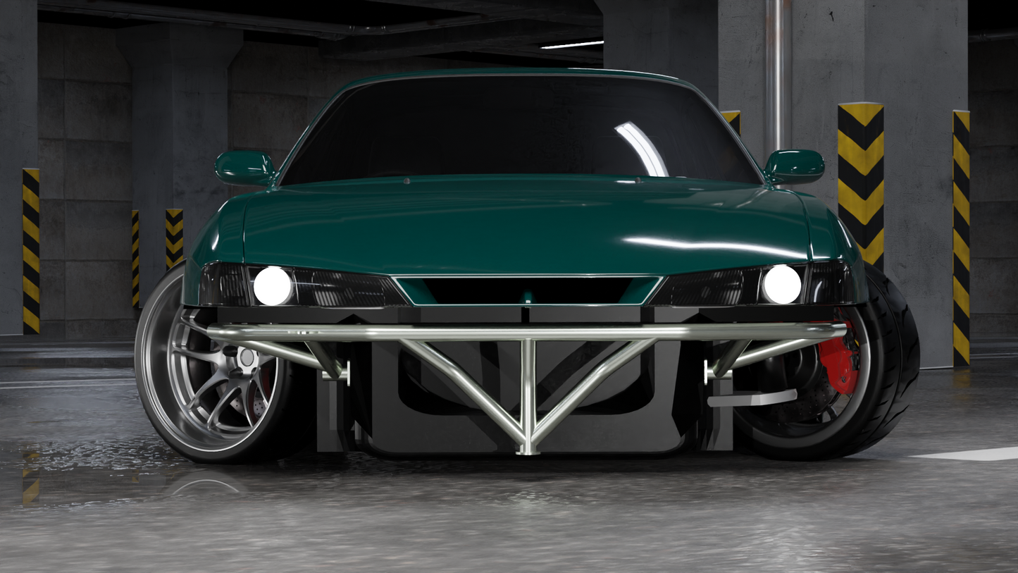 True Focus Fabrication - Nissan Silvia S15 - Front Standard Bash Bar