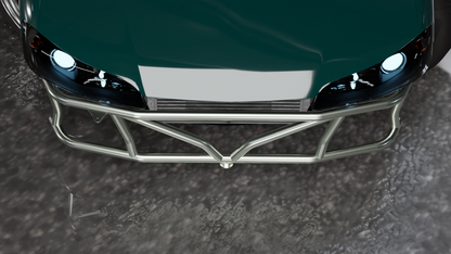 True Focus Fabrication - Nissan S13/S14/S15/R32 - Front Dual Row Bash Bar - Type 2