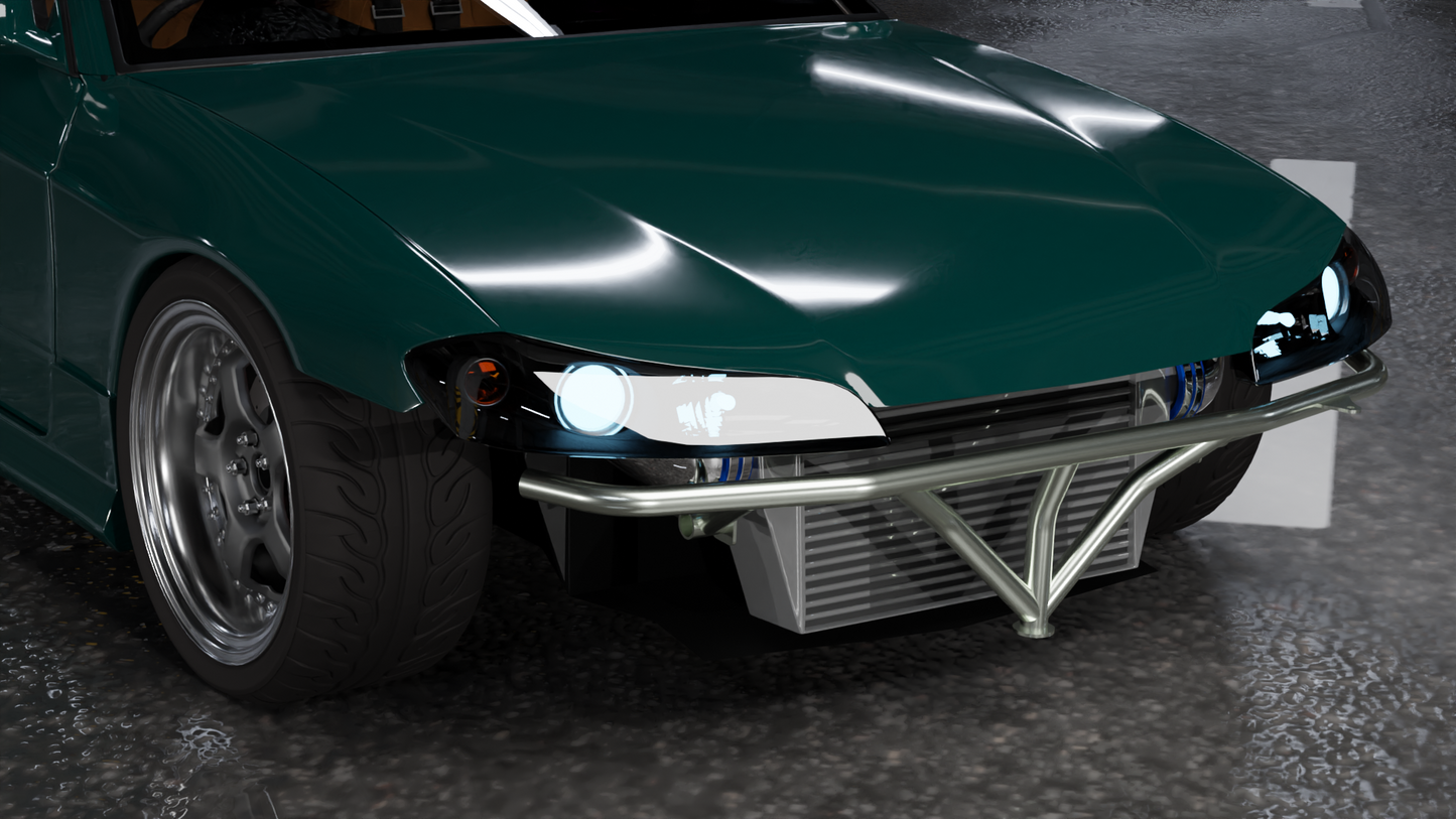 True Focus Fabrication - Nissan Silvia S15 - Front Standard Bash Bar